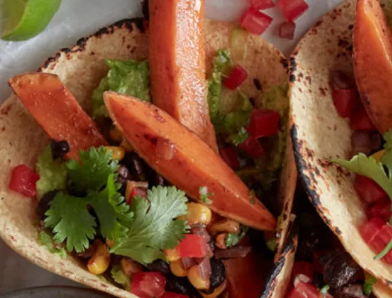 Spiced Sweet Potato Tacos