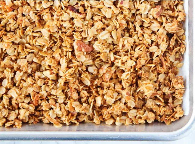 Trevor’s Simple Honey Granola