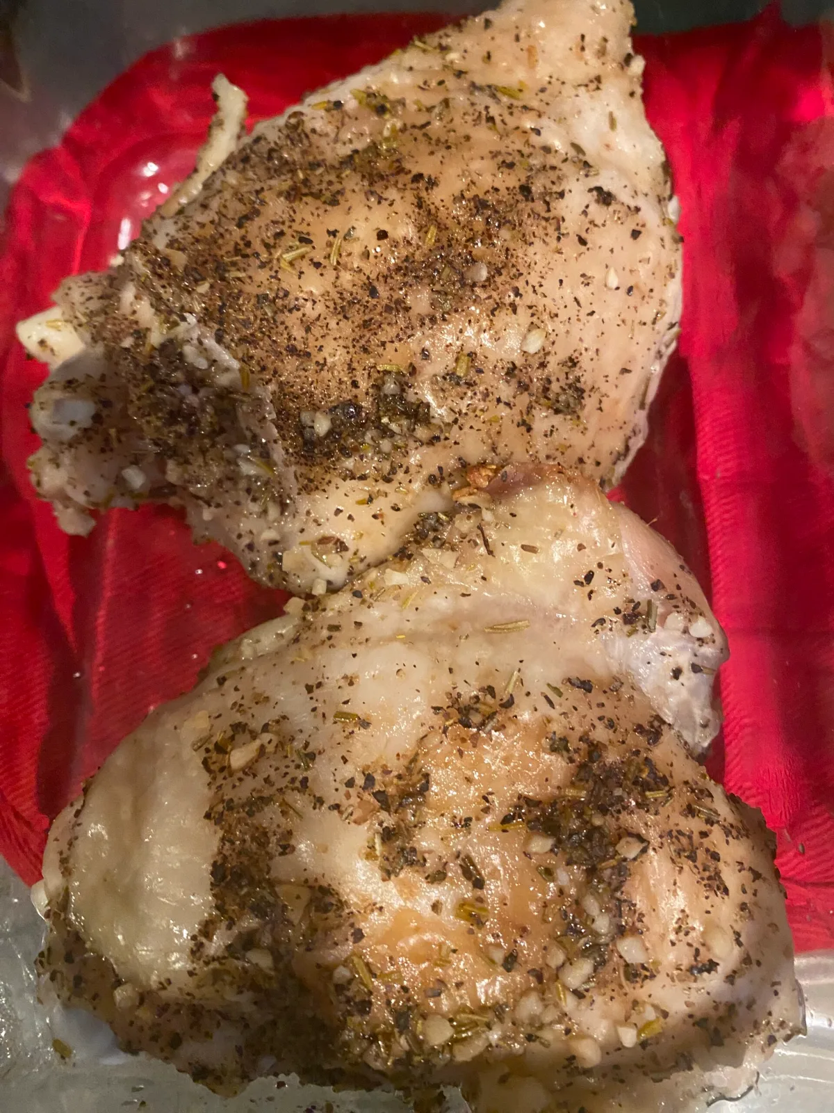 Baked Chicken Thighs with Carrots and Onions