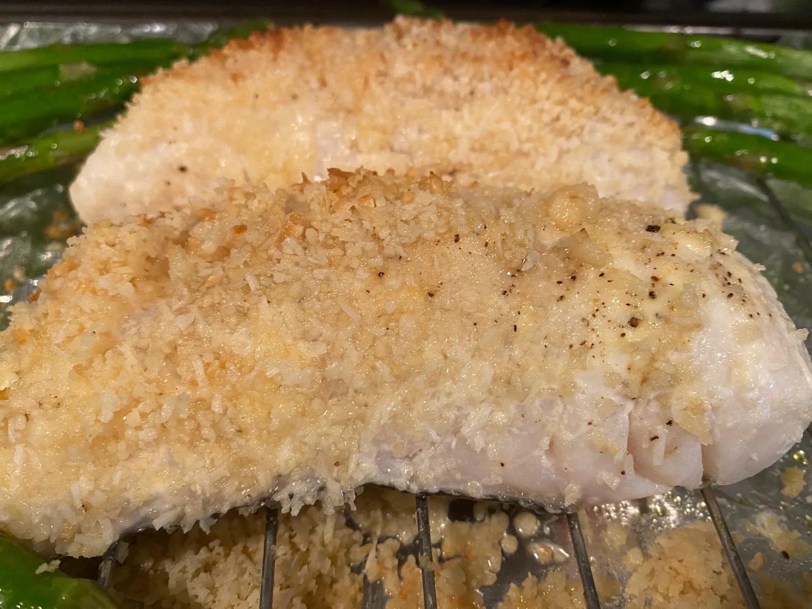 Macadamia Coconut Crusted Fish