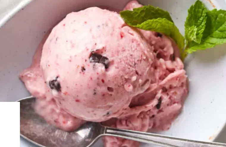 Strawberry Chocolate Nice Cream