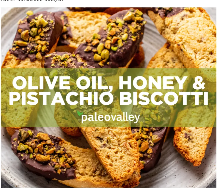 Honey Pistachio Biscotti