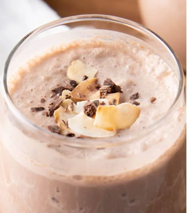 Creamy Chocolate Coconut Keto Smoothie