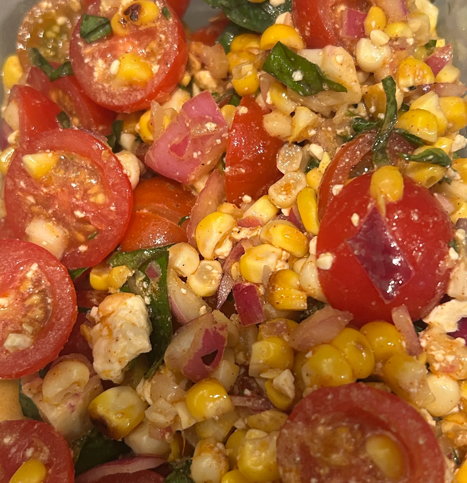 Roasted Summer Corn Salad