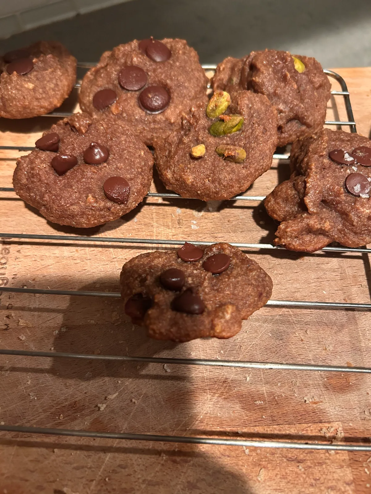 Soft Baked Banana Protein Cookies