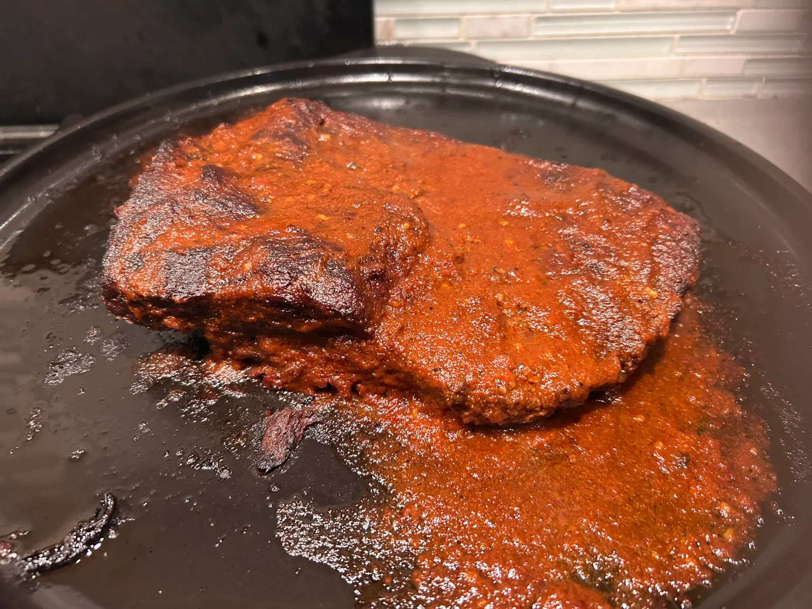 Slow Cooker Red Wine Beef Brisket
