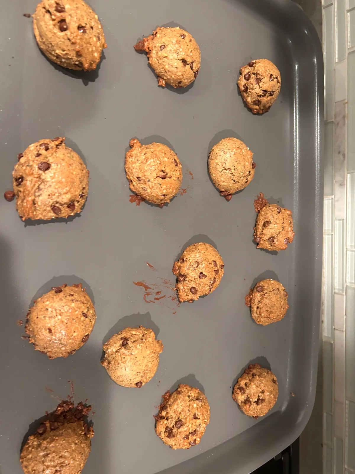 Chewy Almond Butter Chocolate Cookies