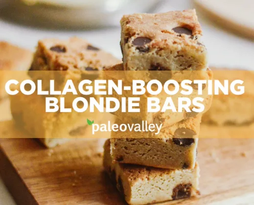 Grain-Free Almond Butter Blondie Bars