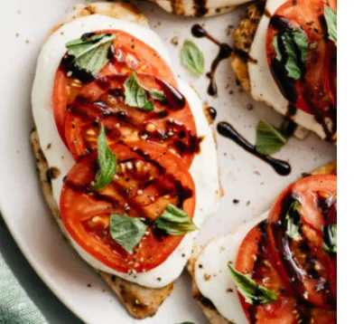Grilled Caprese Chicken
