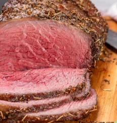 Herb-Crusted Beef Bottom Round Roast