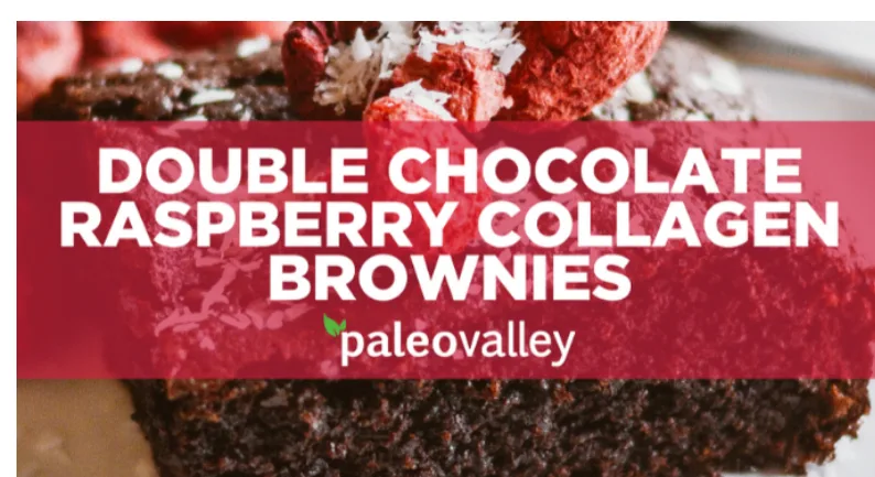 Paleo Valley Double Chocolate Raspberry Brownies