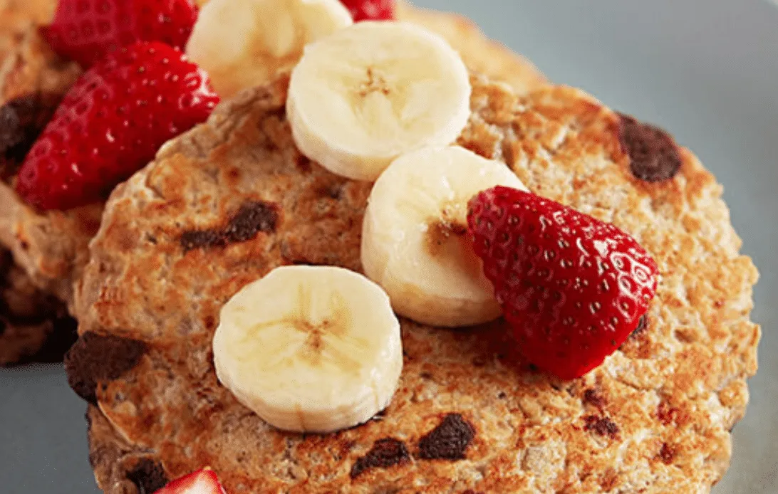 Vegan Banana-Oat Pancakes