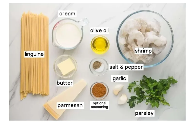 Creamy Garlic Butter Shrimp Pasta