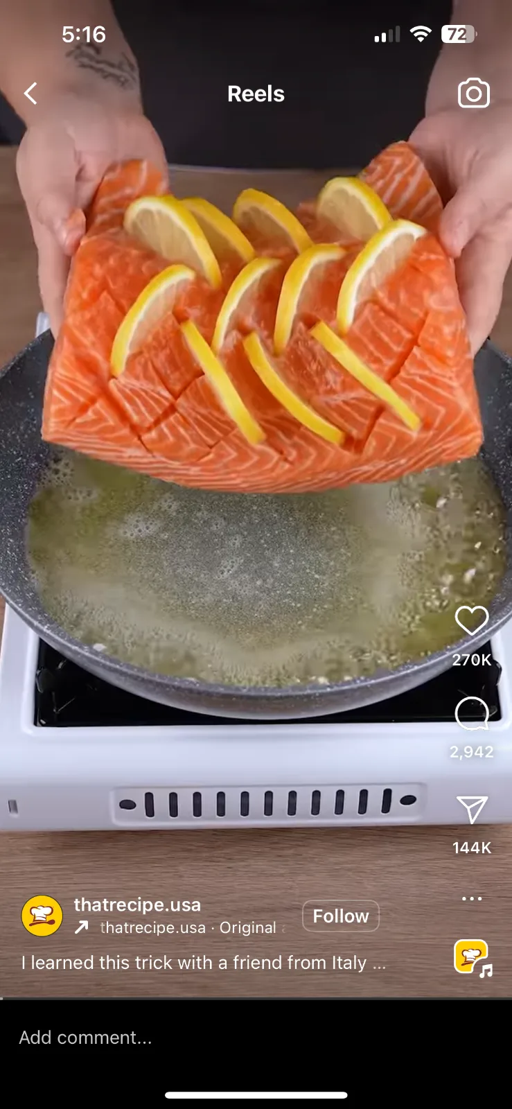 Creamy Spinach and Mushroom Salmon