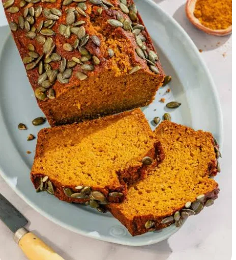 Healthy Whole Wheat Pumpkin Bread