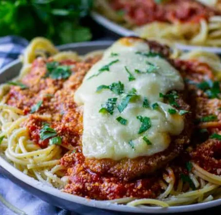 Crispy Chicken Parmesan