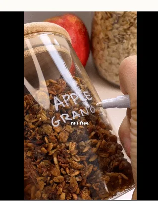 Apple Cinnamon No-Sugar Granola