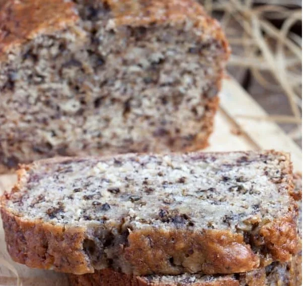 Low Carb Almond Banana Bread