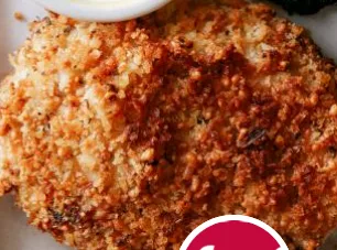 Air Fryer Parmesan Chicken with Broccoli