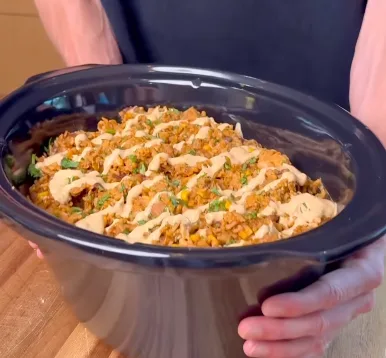 Slow Cooker Chicken Taco Bowls